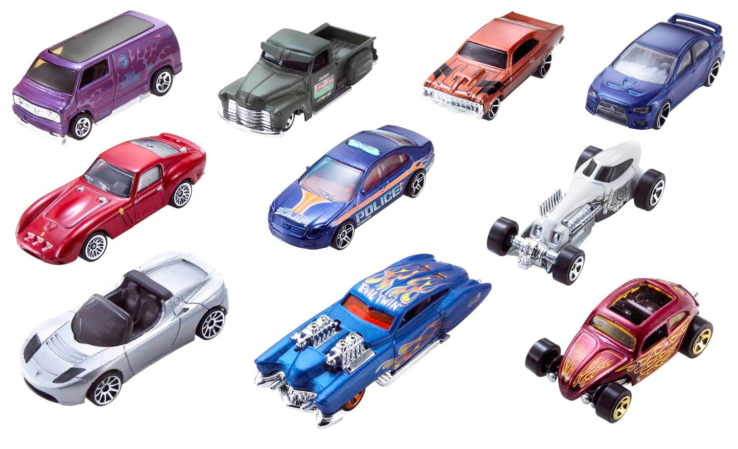 Hot Wheels cars 10 pieces