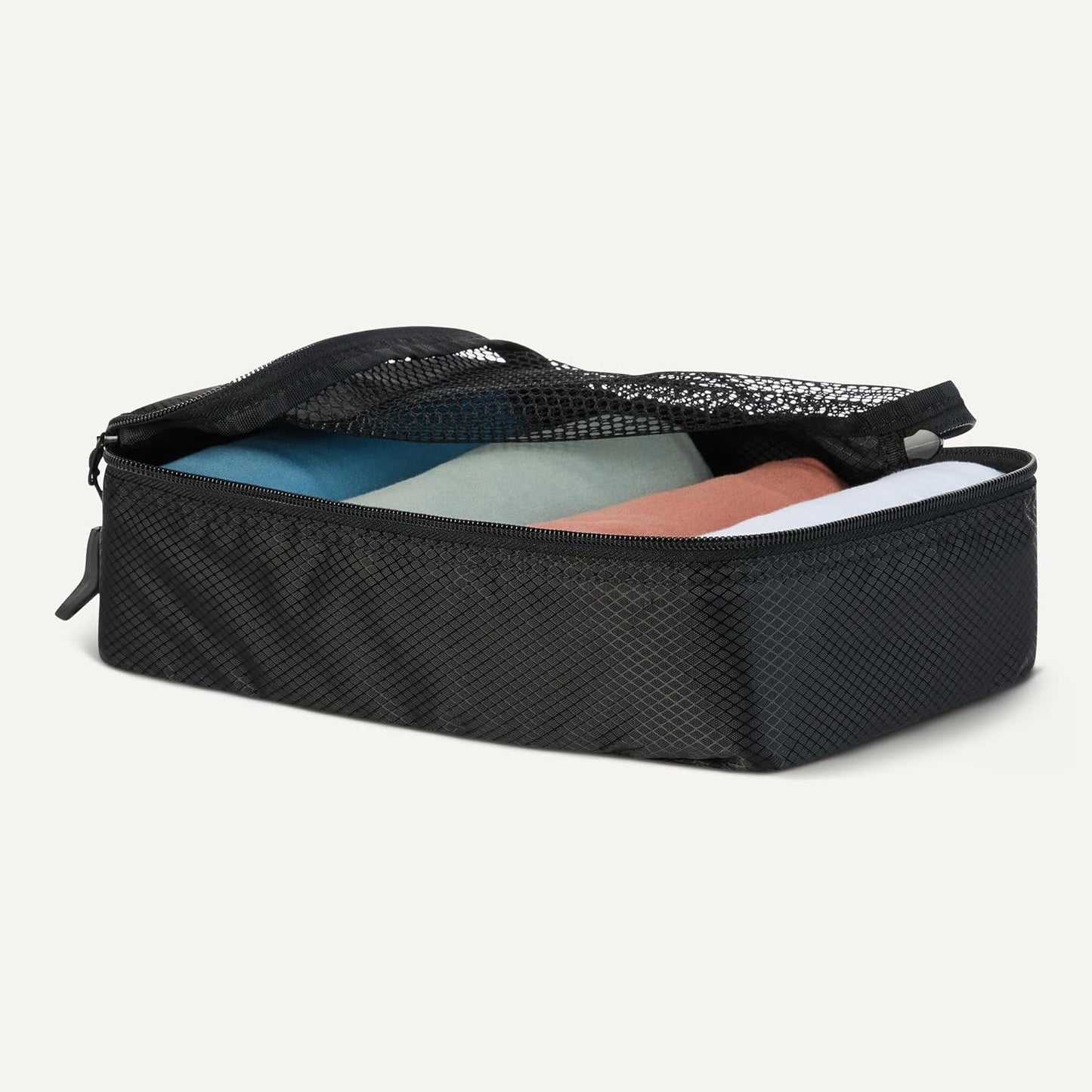 Amazon basics large clothing bags, all grey, M, Pack of 4 x M