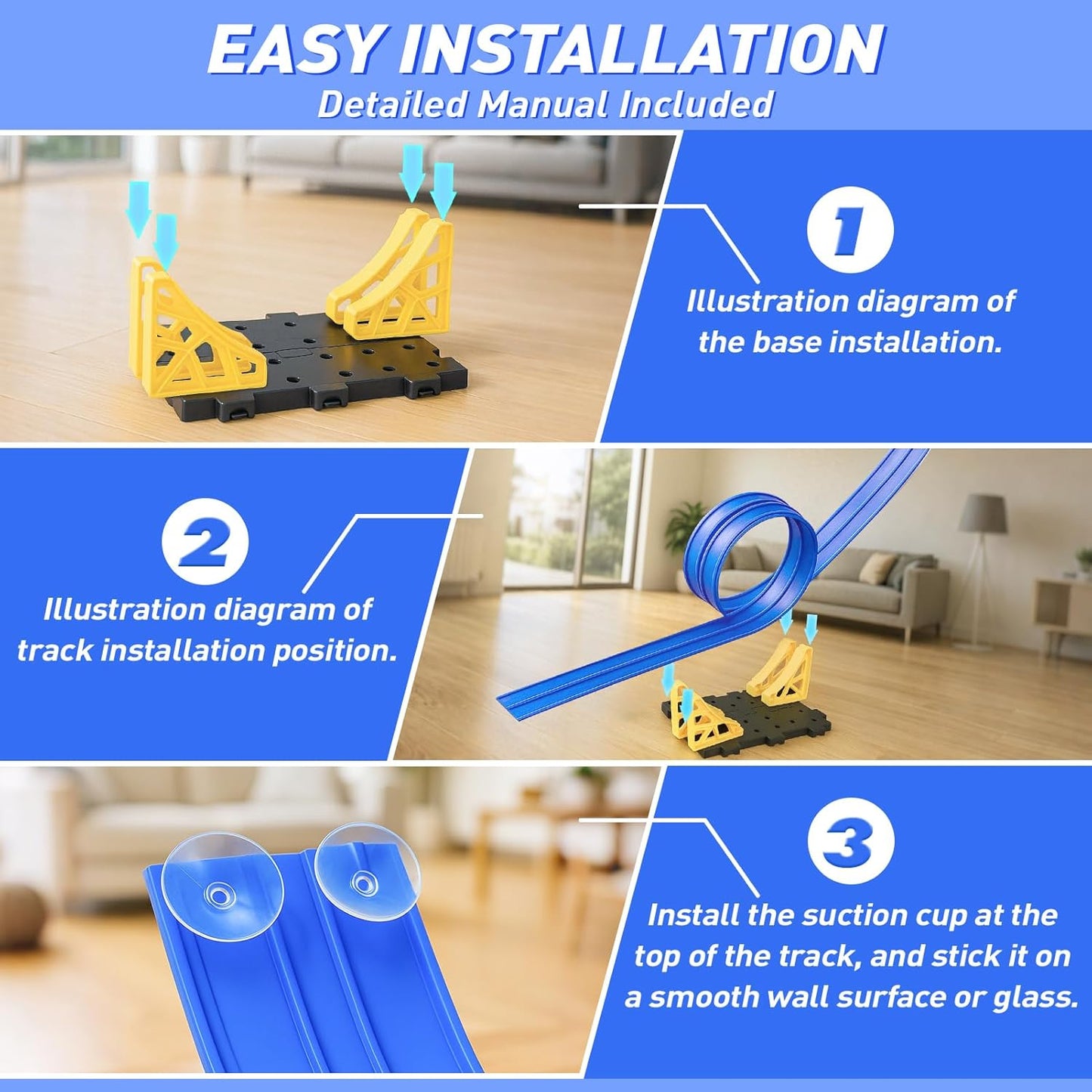 Dreamon Race Track Kids 3-6 Years - 5m Track