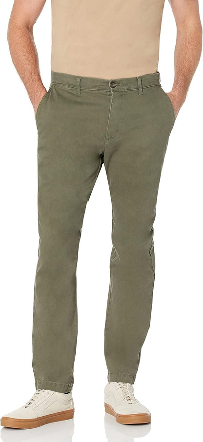 Amazon Essentials men’s casual stretch chinos, athletic fit