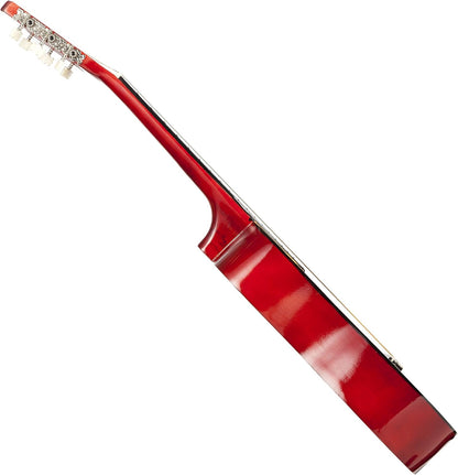 RockJam Music Alley Junior MA34-N Acoustic Guitar, Natural, 34''