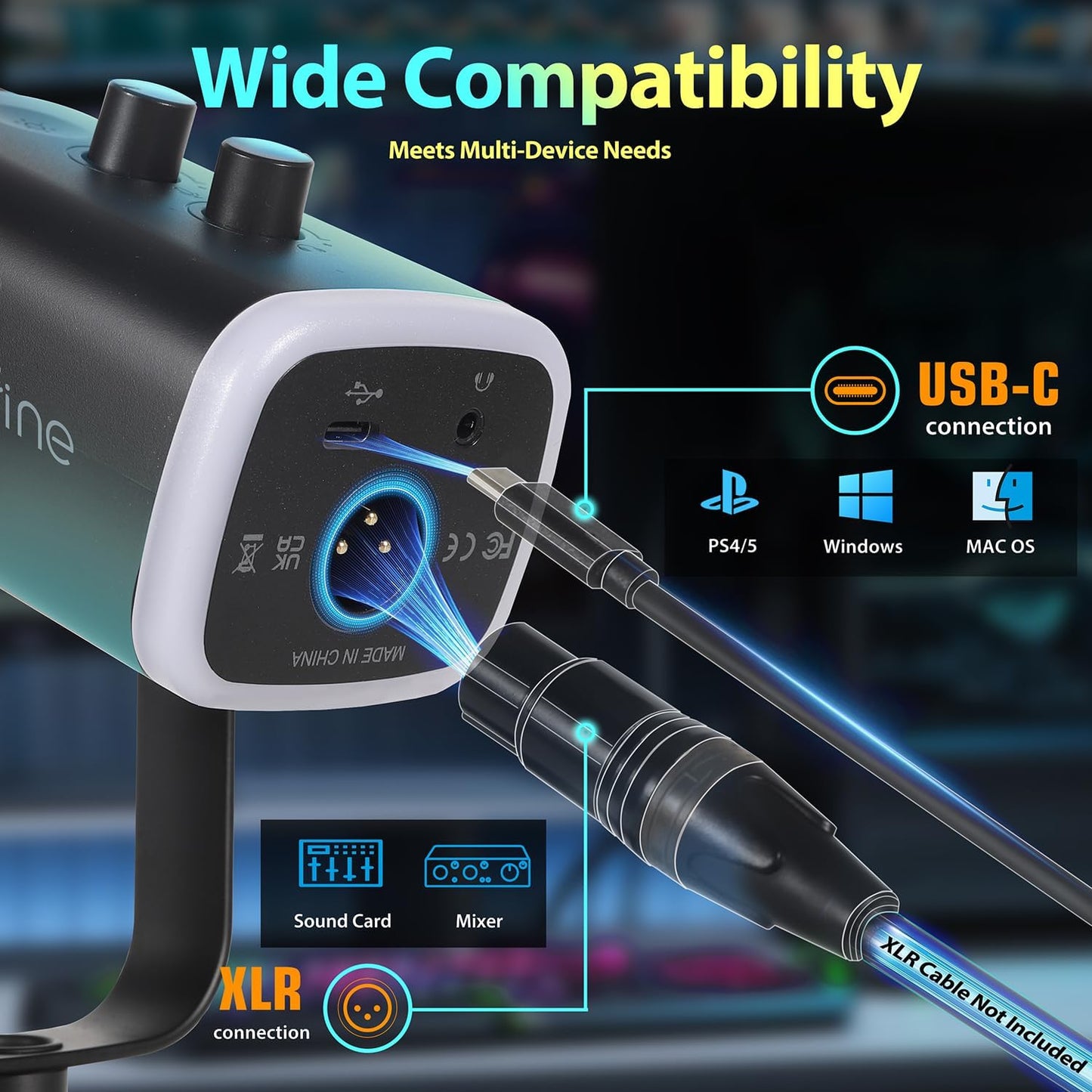 FIFINE USB/XLR Streaming Micro