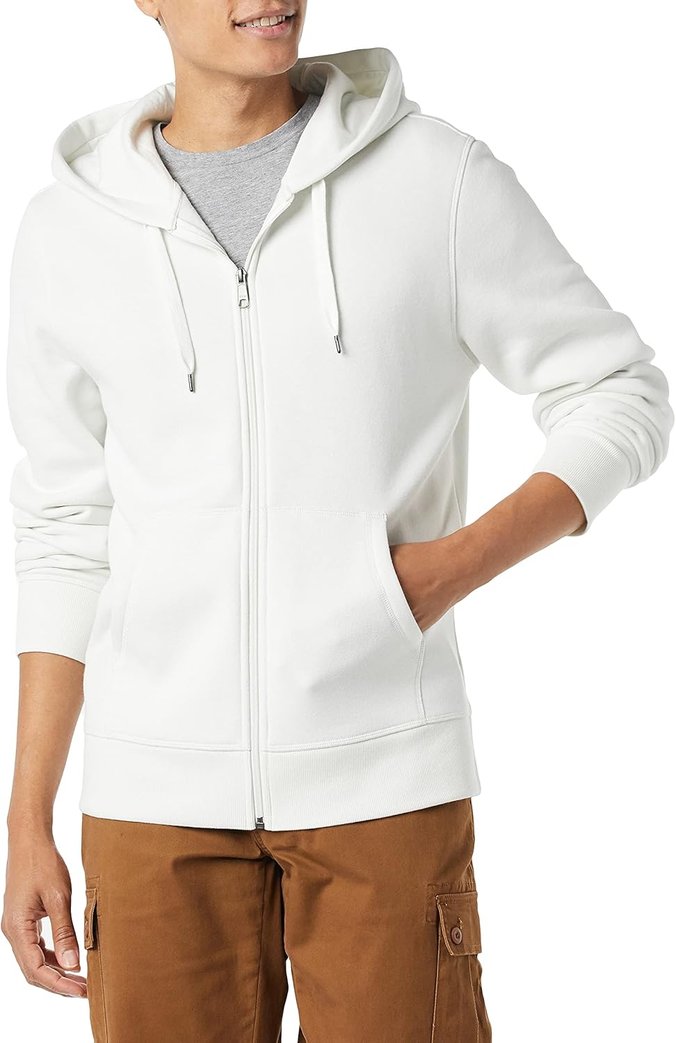 Amazon Essentials men’s full-zip fleece jacket