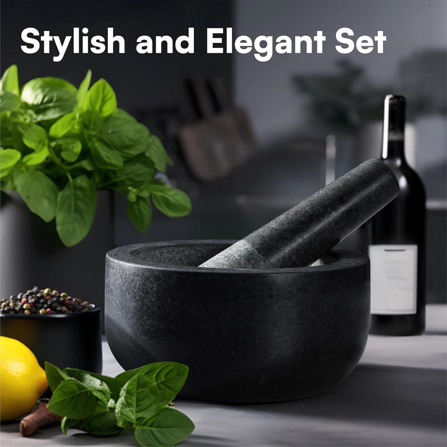 H&S Pestle and Mortar Set