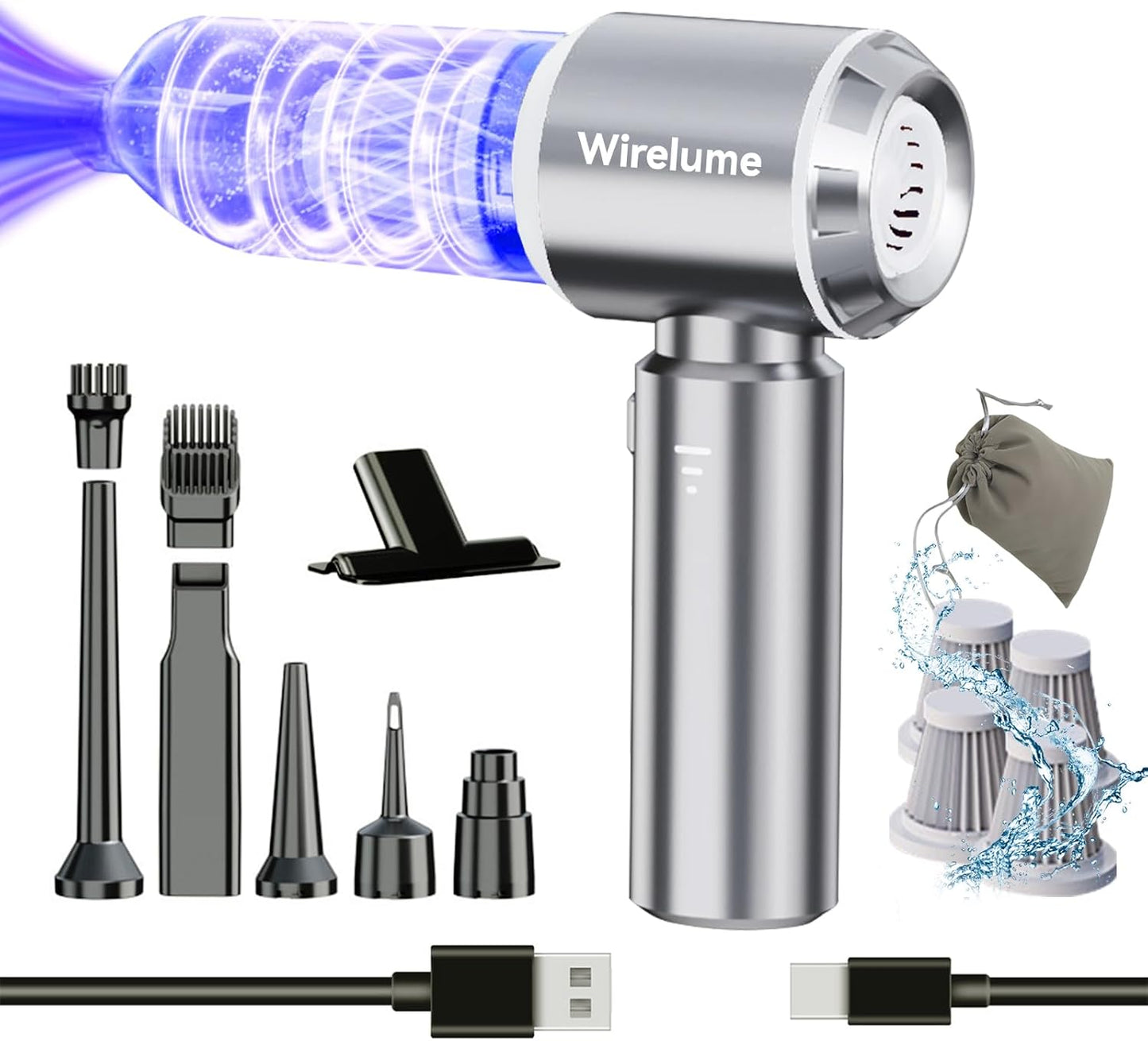 Handheld Vacuum Cleaner Cordless Powerful 22000Pa