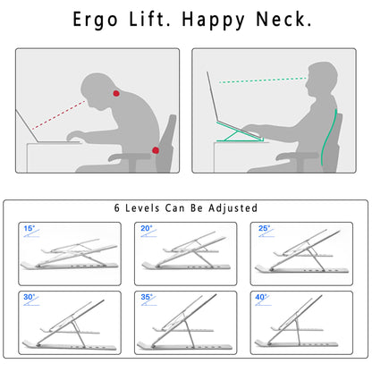 AiTodos® Laptop stand alumnium