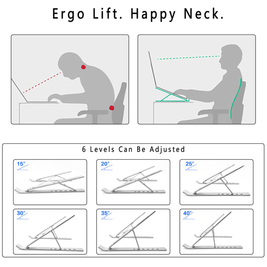 AiTodos® Laptop stand alumnium