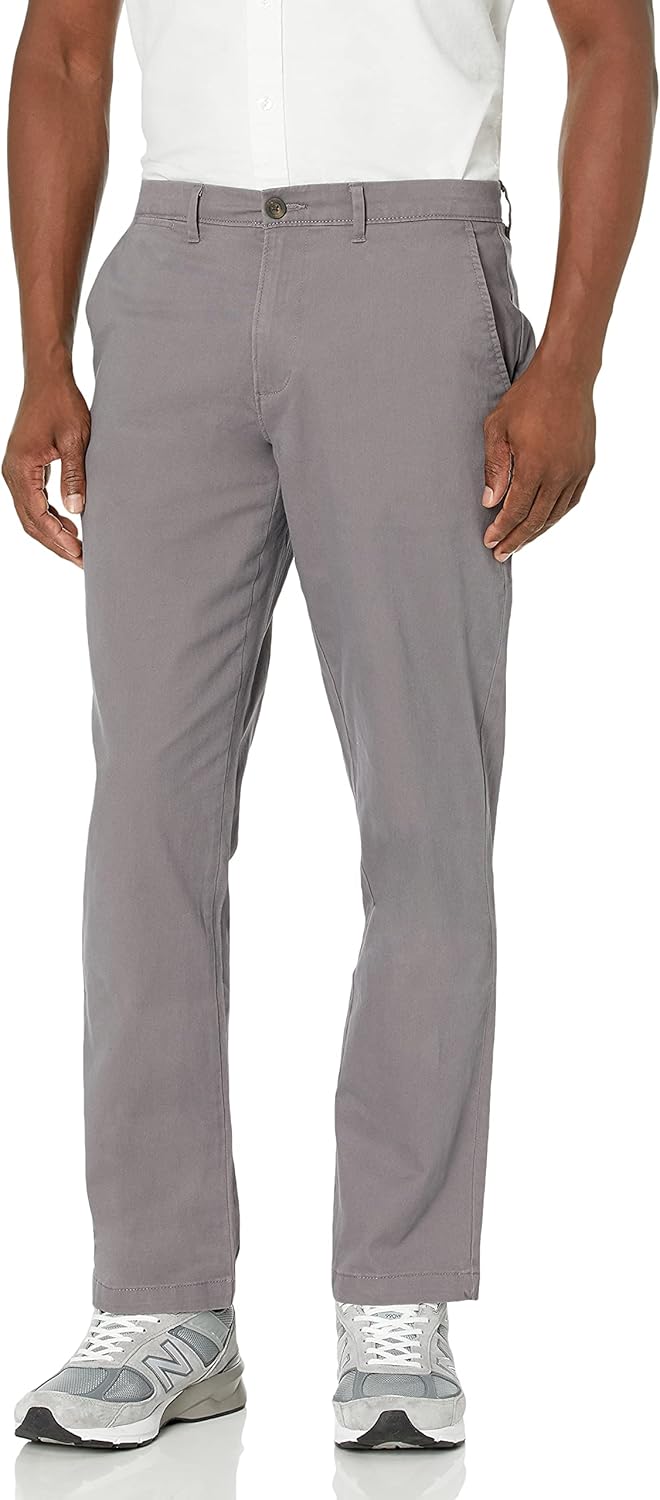 Amazon Essentials men’s casual stretch chinos, athletic fit