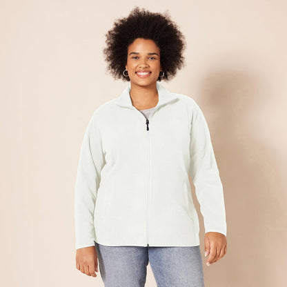 Amazon Essentials women’s classic-fit full-zip polar soft fleece jacket