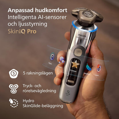 Philips shaver i9000 Prestige Ultra Electric Shaver for Wet and Dry