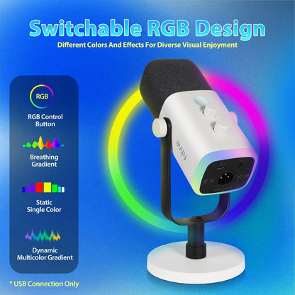 FIFINE USB/XLR Streaming Micro