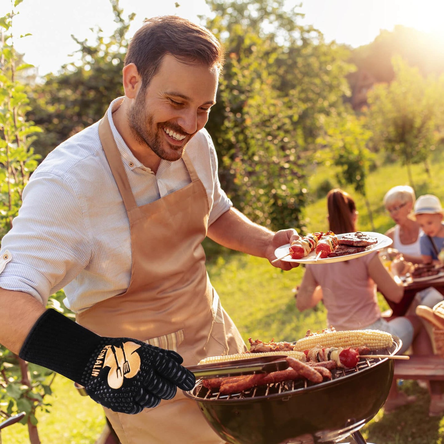 BBQ gloves ultra protection