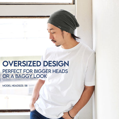 CHARM unisex beanie, 100% cotton summer hat, thin, lightweight, sweat-absorbent