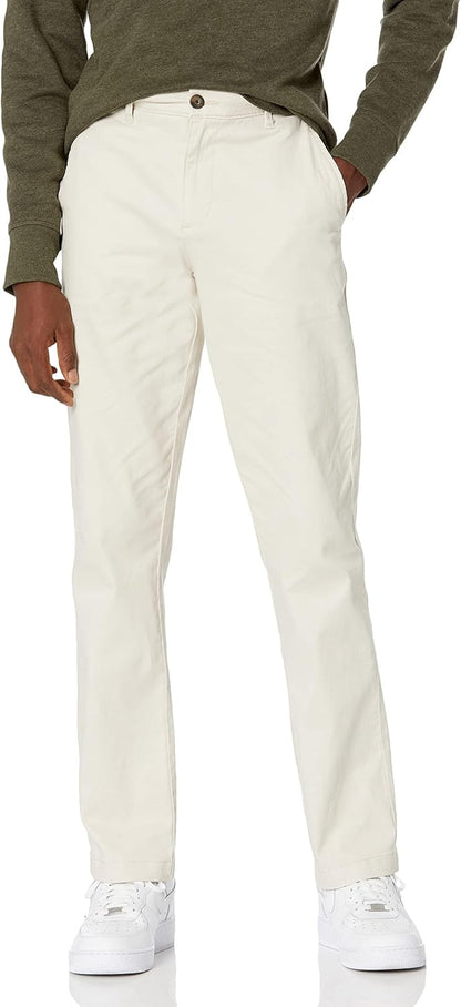 Amazon Essentials men’s casual stretch chinos, athletic fit