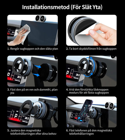 Magnetic Car Phone Mount (MagSafe compatible)