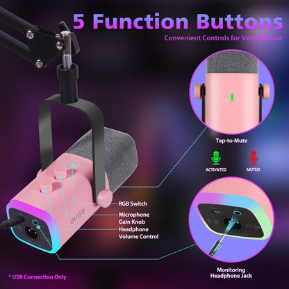 FIFINE USB/XLR Streaming Micro
