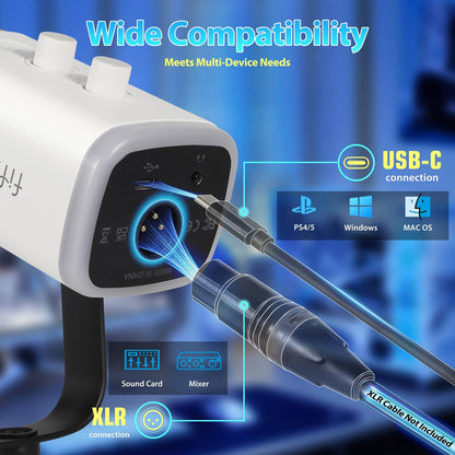 FIFINE USB/XLR Streaming Micro