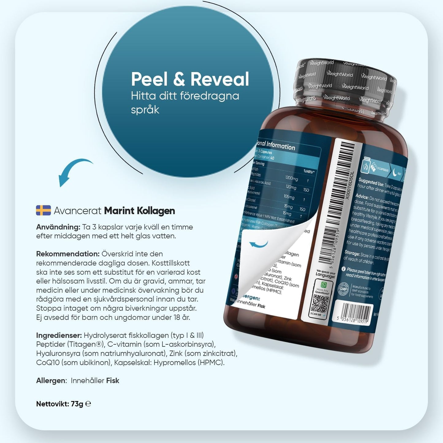 Marine Collagen Complex - 1200mg