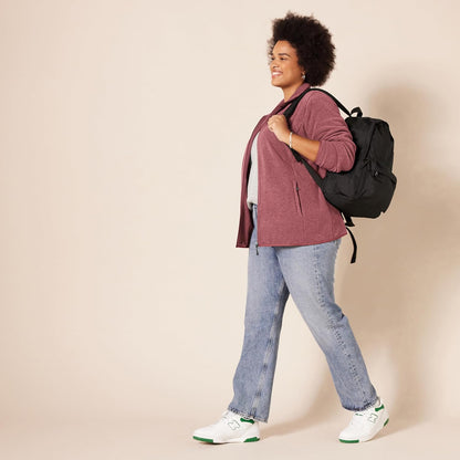 Amazon Essentials women’s classic-fit full-zip polar soft fleece jacket