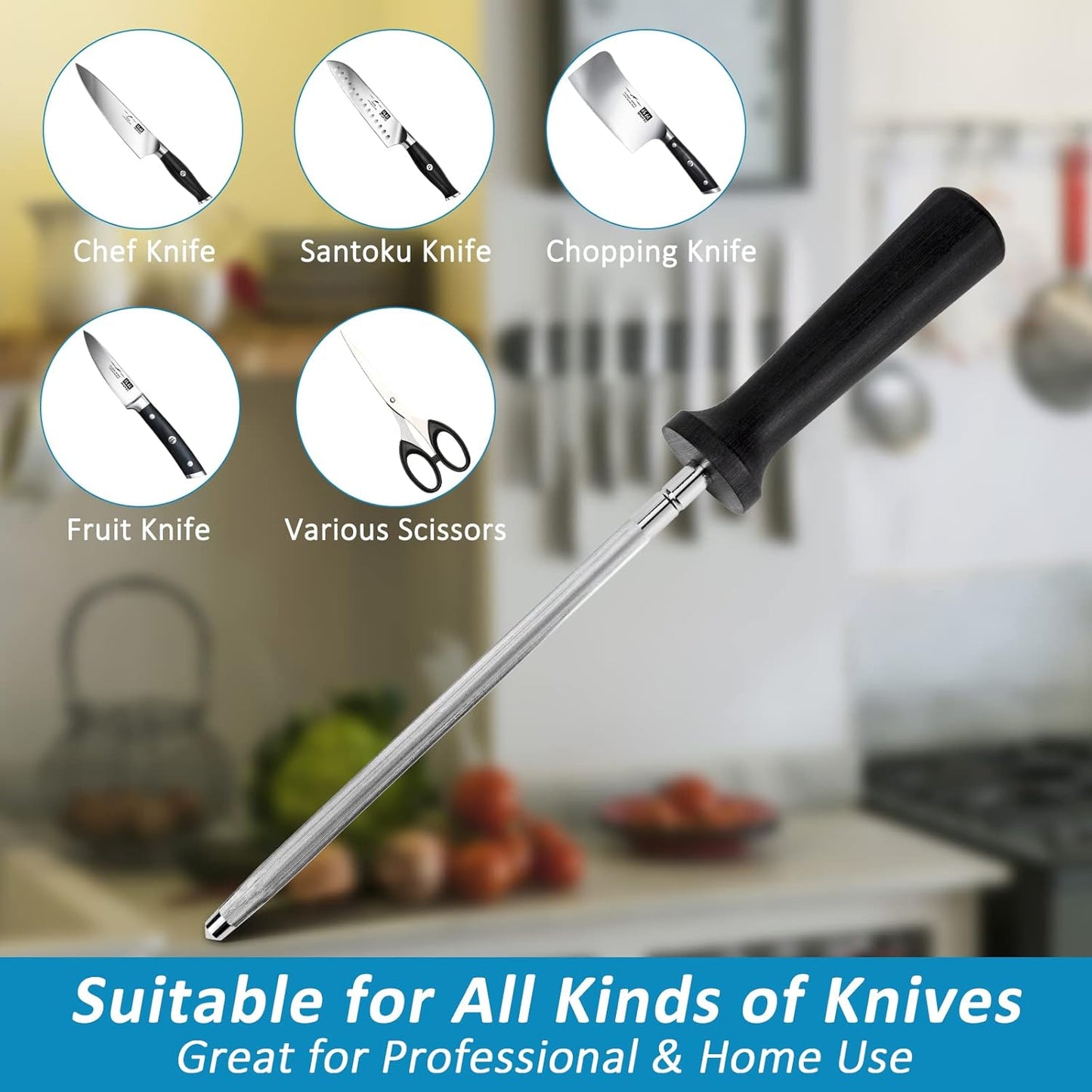 SHAN ZU Santoku Knife 18cm