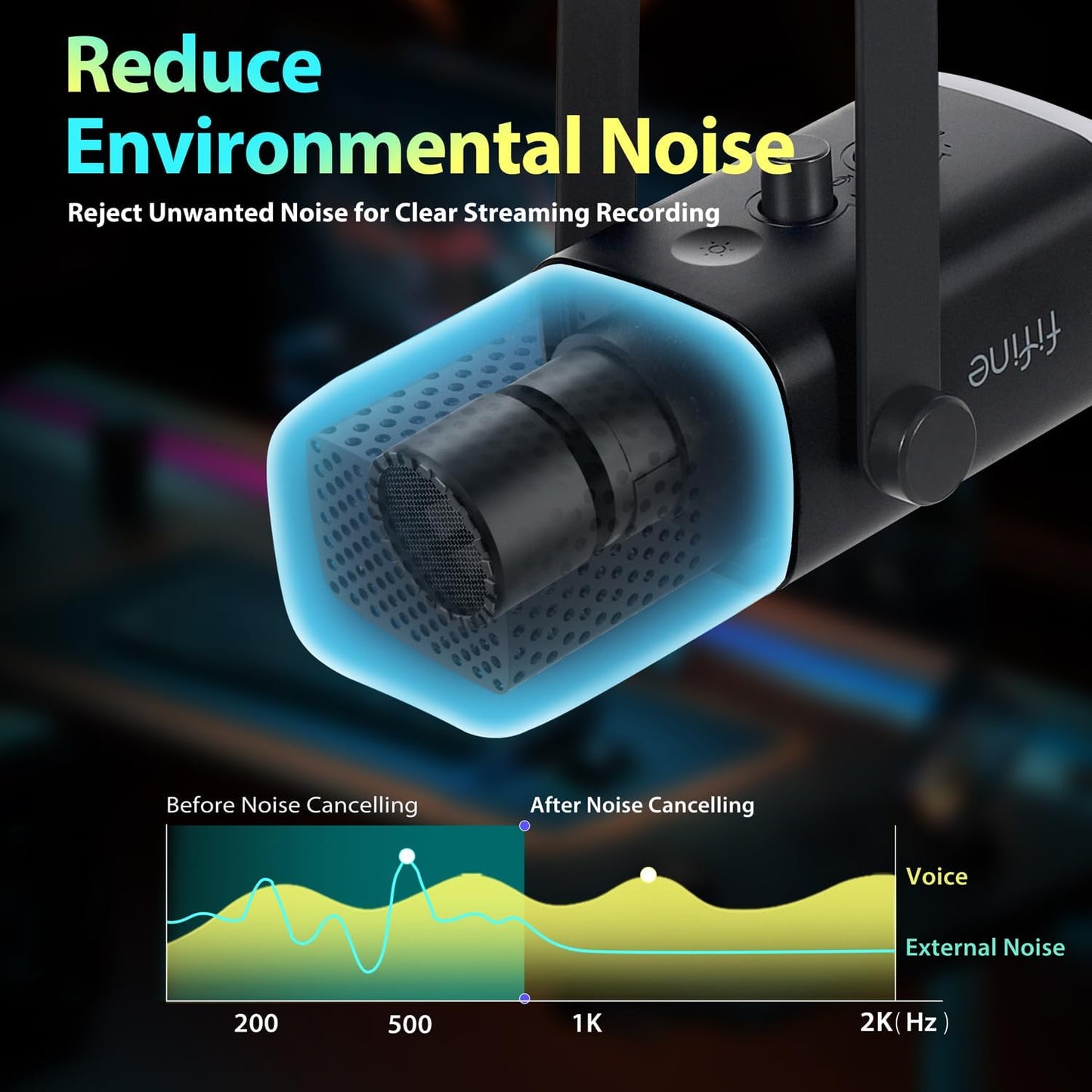 FIFINE USB/XLR Streaming Micro