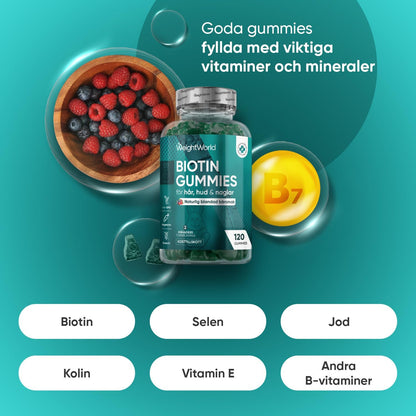 Biotin Gummy Bears - Vitamin C & E