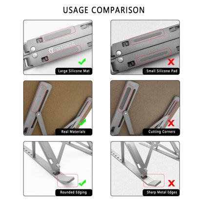 AiTodos® Laptop stand alumnium