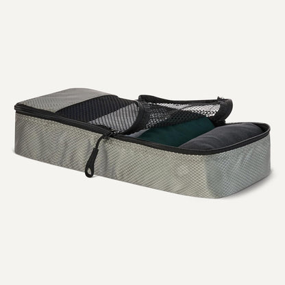 Amazon basics large clothing bags, all grey, M, Pack of 4 x M