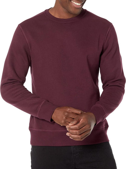 Amazon Essentials men’s crewneck fleece sweatshirt