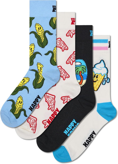 Happy Socks - Hamburgers, Pizzas, Sausages, Ice Cream and Beer