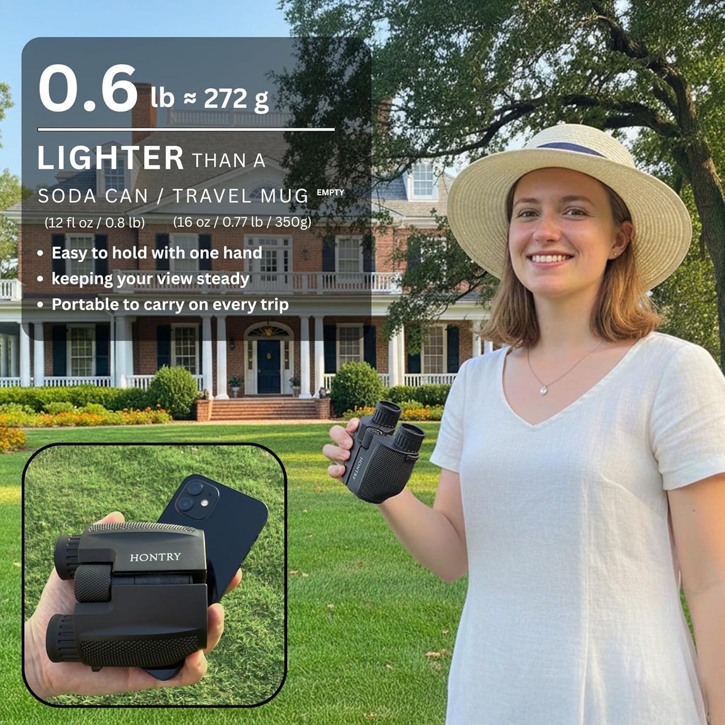 Hontry Binoculars for Adult and Kids