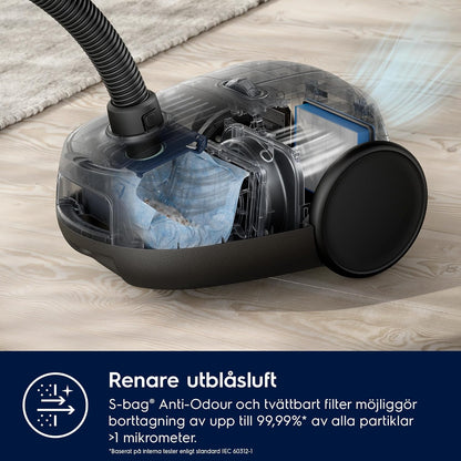 Electrolux E201S Vacuum Bags S-Bag Classic Long Performance, 4 Bags