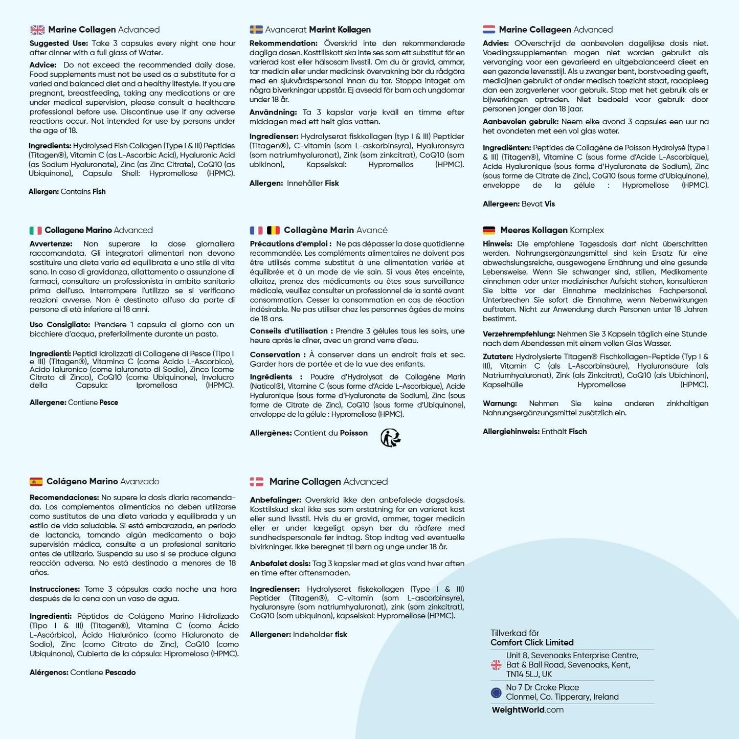 Marine Collagen Complex - 1200mg