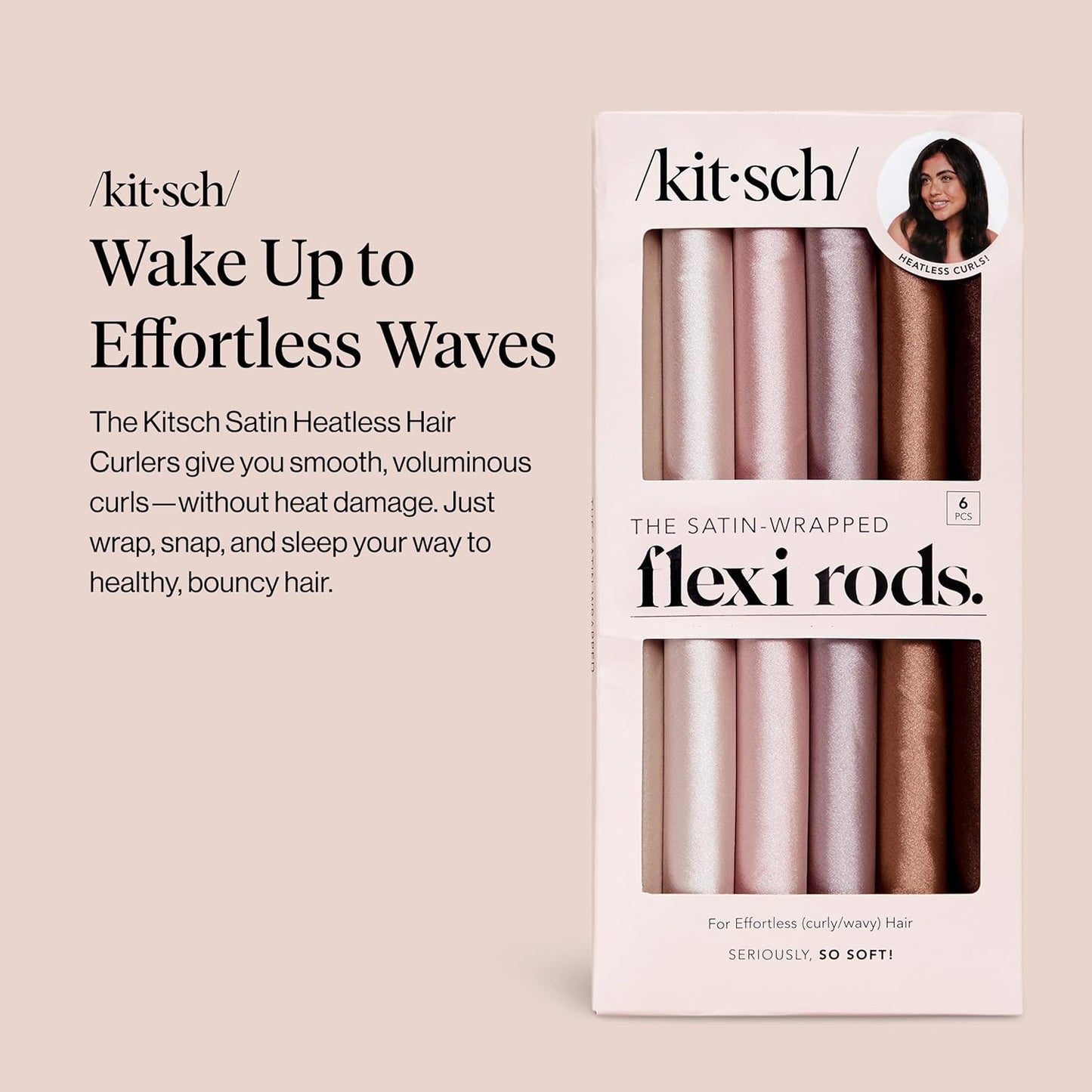 Kitsch Satin Heatless Curling Irons