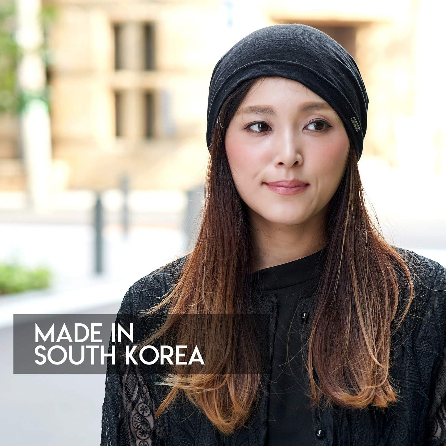 CHARM unisex beanie, 100% cotton summer hat, thin, lightweight, sweat-absorbent