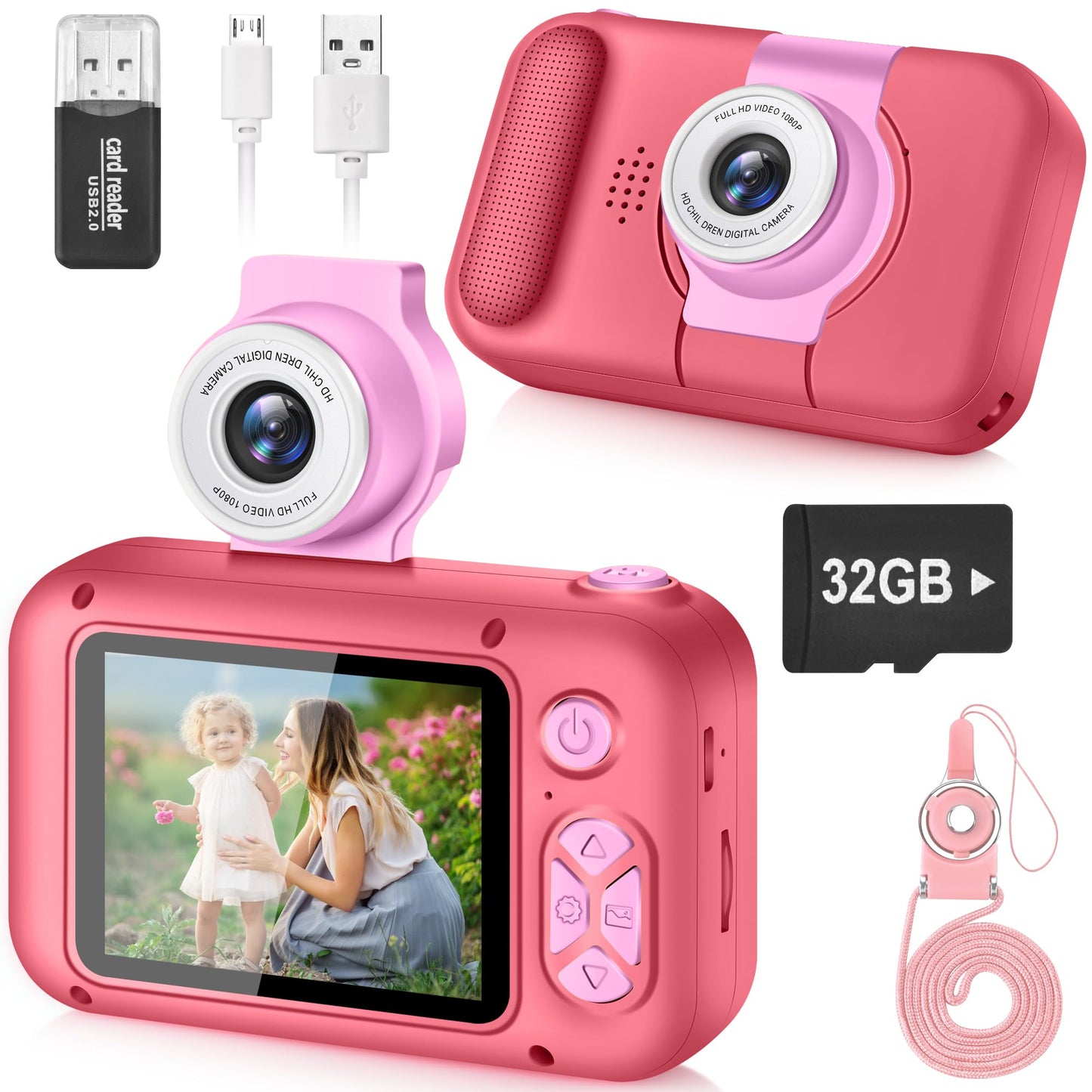 Kids Digital Camera, 3-12 years old. Several colors