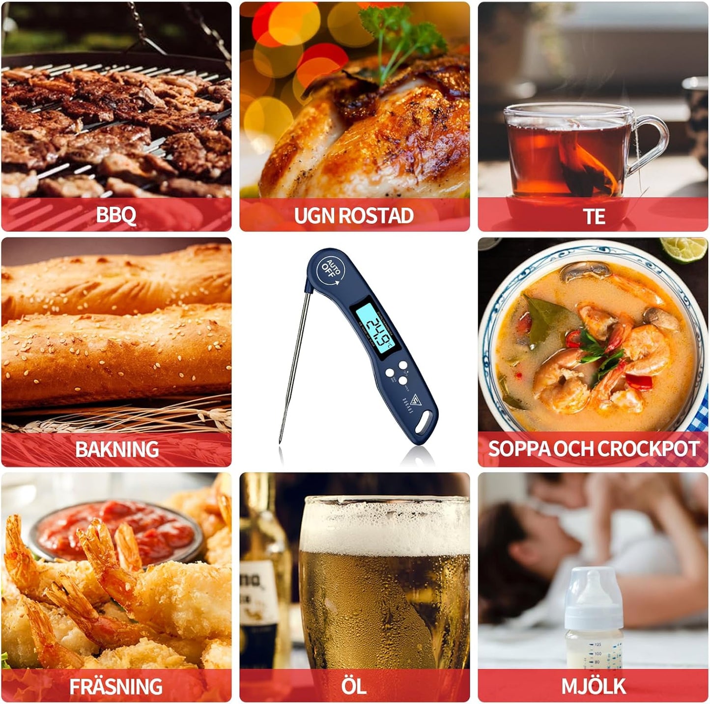 Meat Thermometer Digital