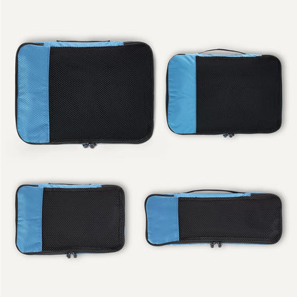 Amazon basics large clothing bags, all grey, M, Pack of 4 x M