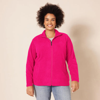 Amazon Essentials women’s classic-fit full-zip polar soft fleece jacket