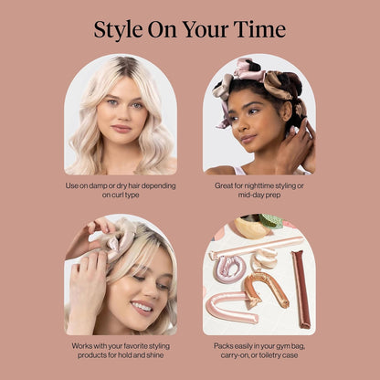 Kitsch Satin Heatless Curling Irons