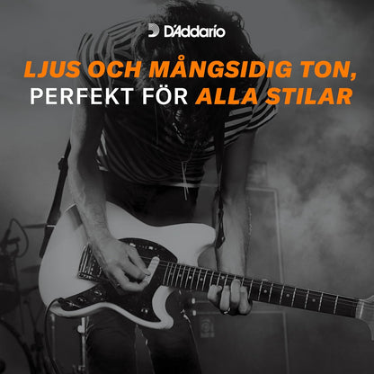 D'Addario Guitar Strings - XL Nickel Electric Guitar Strings - EXL110-3D