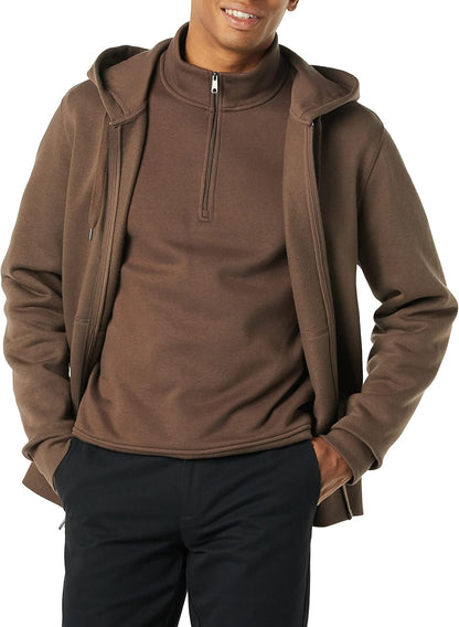 Amazon Essentials men’s full-zip fleece jacket