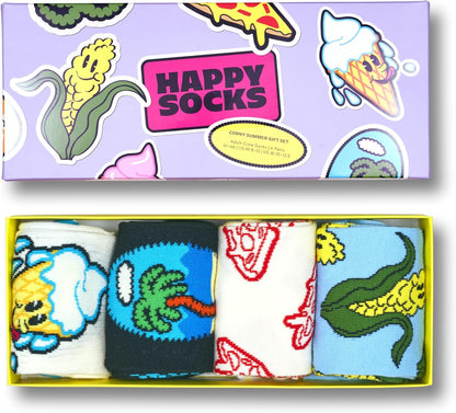 Happy Socks - Hamburgers, Pizzas, Sausages, Ice Cream and Beer