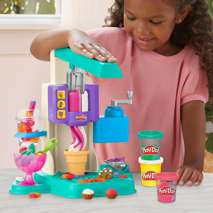 Play-Doh Rainbow Swirl Ice Cream playset