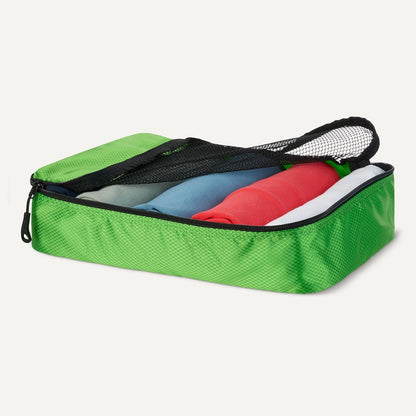 Amazon basics large clothing bags, all grey, M, Pack of 4 x M