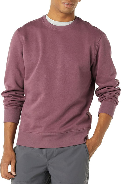 Amazon Essentials men’s crewneck fleece sweatshirt