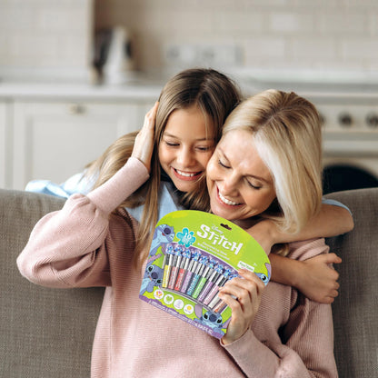 Kids Disney Stitch plant-based lip gloss set - 10 pieces