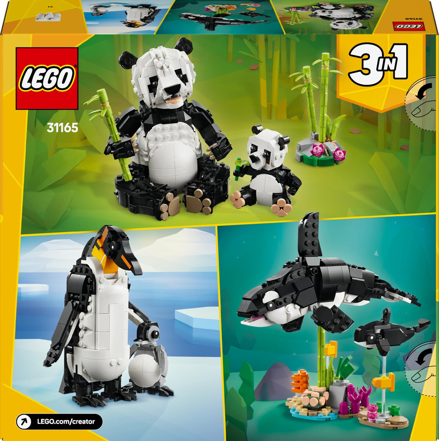 LEGO Creator 3in1 Wild Animals (31165)
