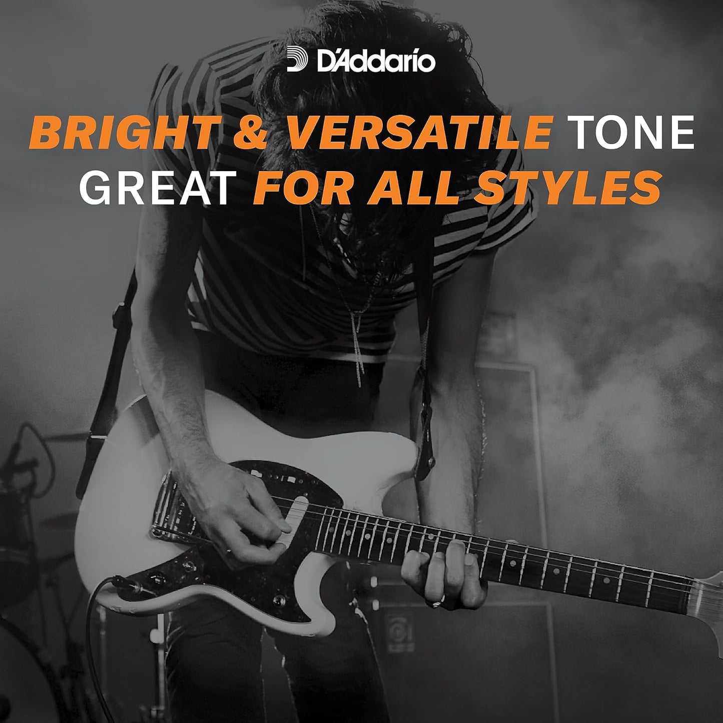 D'Addario Guitar Strings - XL Nickel Electric Guitar Strings - EXL110-3D