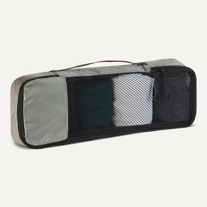 Amazon basics large clothing bags, all grey, M, Pack of 4 x M